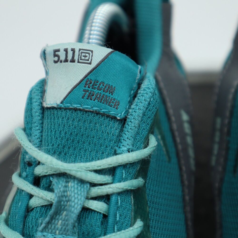 5.11 Tactical Recon Trainer Womens Size 7.5 Shoes 663 Caribbean Blue Rope Ready - Picture 5 of 16